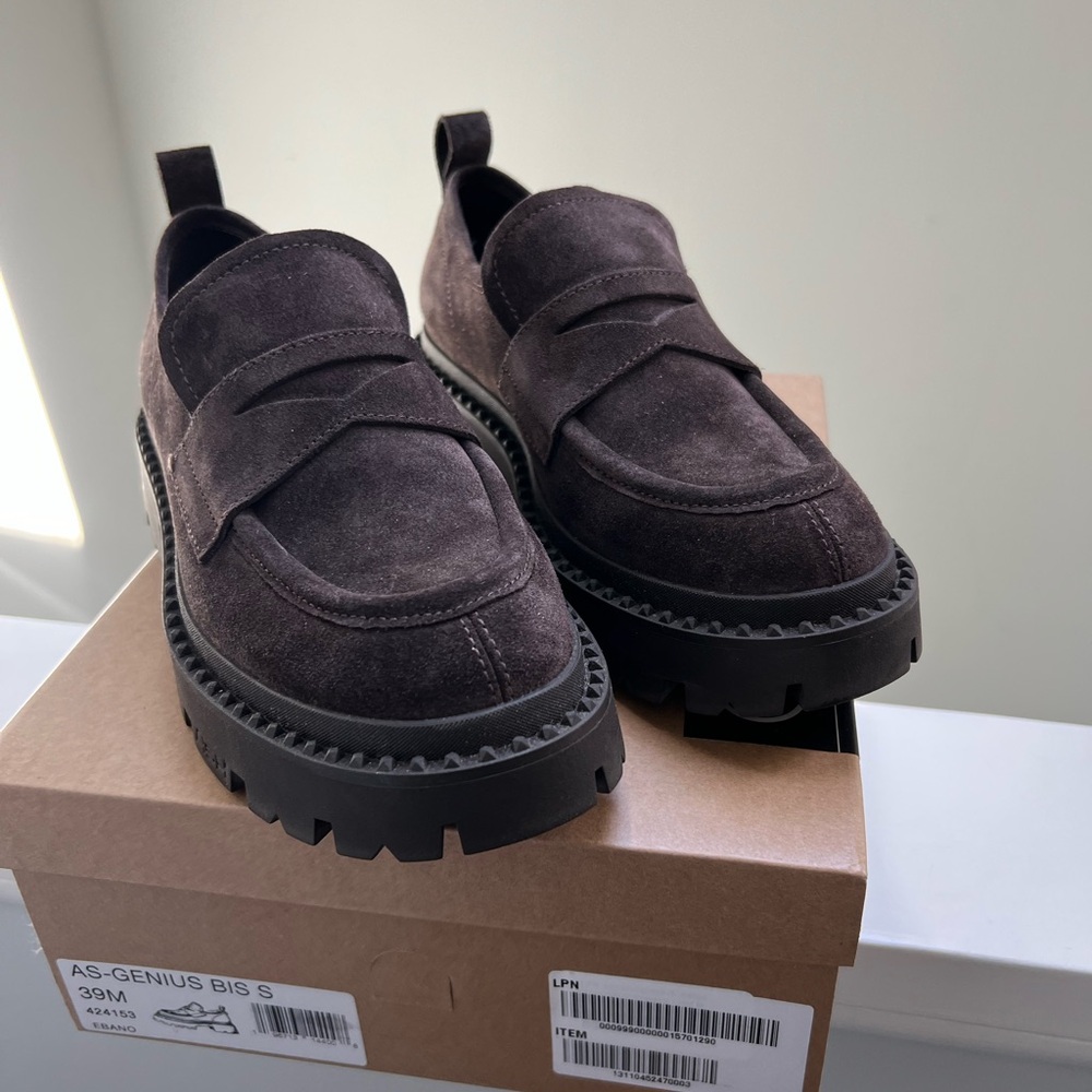 Ash AS-Genius Brown Loafers